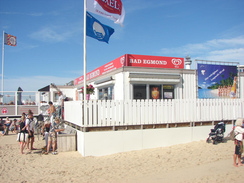 לינה וארוחת בוקר אגמונד אן זי De Weg Naar Het Strand מראה חיצוני תמונה